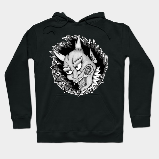 Hannya Mandala Hoodie by Litedawn